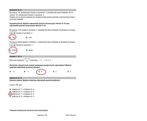 Egzamin ósmoklasisty 2022 Mamy arkusze CKE i odpowiedzi z matematyki