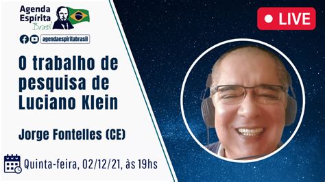 Live AEB O Trabalho De Pesquisa De Luciano Klein Jorge Fontelles CE