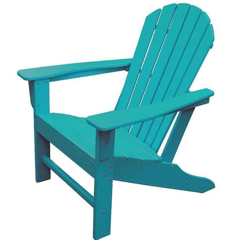 Newtechwood Atlantic Classic Curveback Seafoam Plastic Outdoor Patio