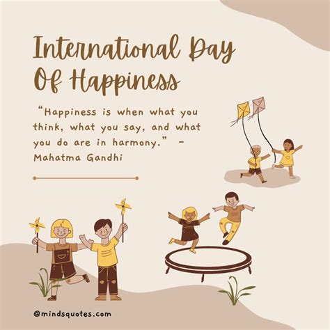 35 International Day Of Happiness Quotes, Messages & Wishes