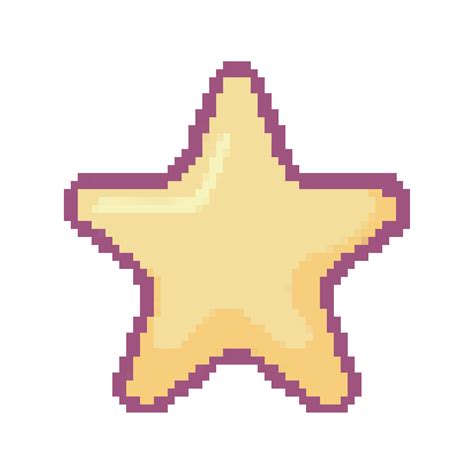 Star Pixel Art 11479497 Vector Art At Vecteezy