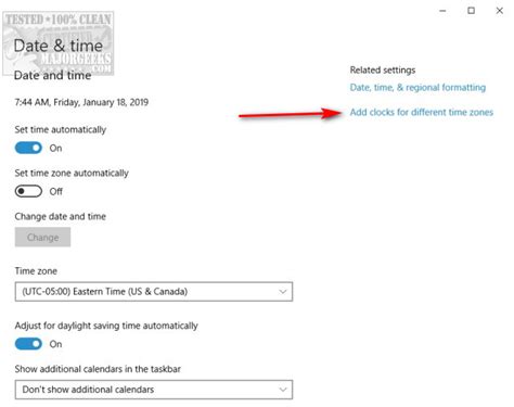 How To Show Multiple Clocks On Windows MajorGeeks