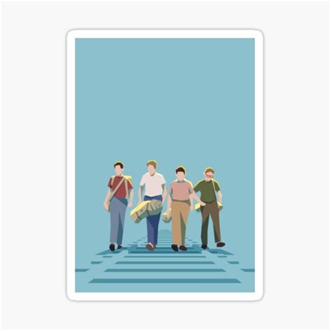 Stand By Me Sticker For Sale By Madeofstuff Redbubble