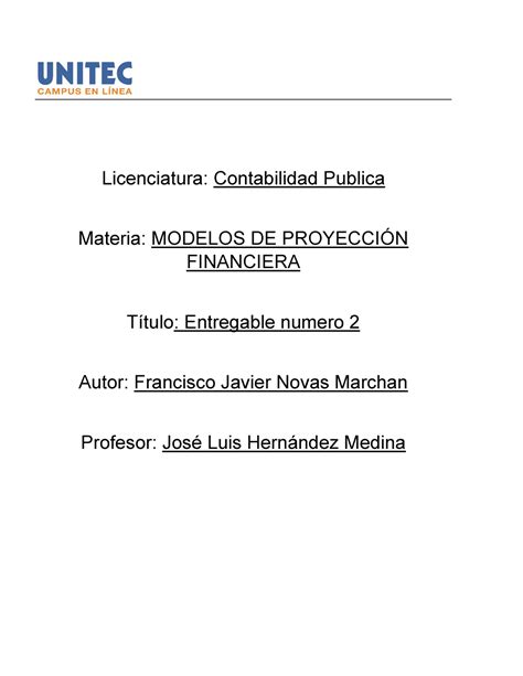 Entregable Fjnmmodelos Proyeccion Licenciatura Contabilidad