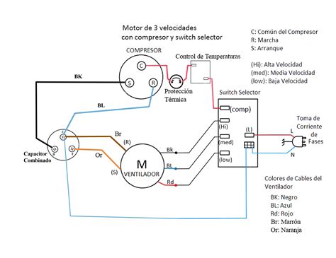 Diagrama D Como Conectar Un Motor D Compresor Electrico Esqu