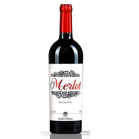 Merlot Red Dry 750ml | Dry wine, Vinification, Merlot