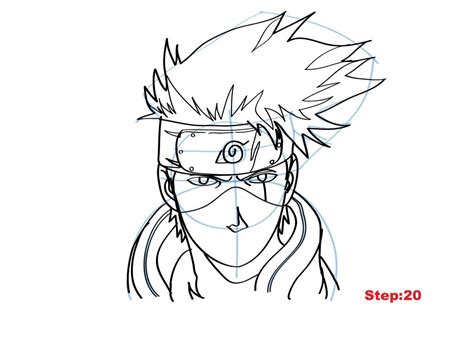 Comment Dessiner Kakashi Hatake De Naruto