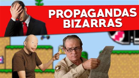 As Propagandas Mais Bizarras Dos Games Youtube