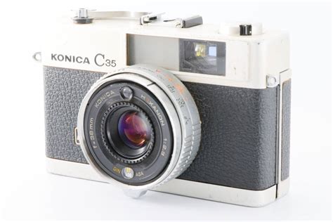 【やや傷や汚れあり】★訳あり光学極上★ コニカ Konica C35 Eandl Hexanon 38mm F28 0002 1127128