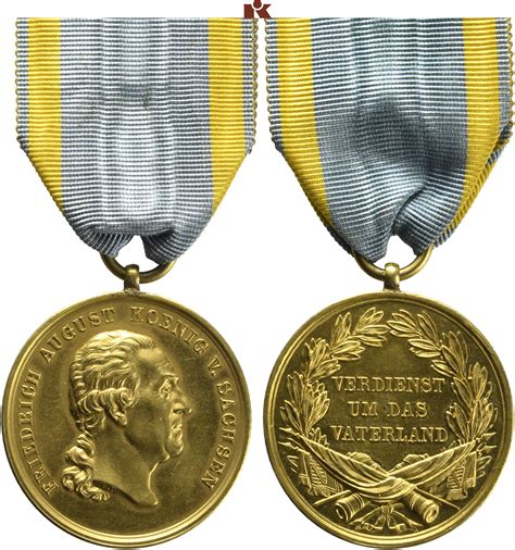 K Niglich S Chsischer Milit R St Heinrichs Orden Medaille Des Ordens