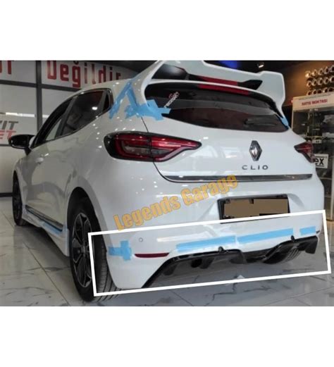 Renault Clio I In 5 Dif Z R 2019 2022Extension Arka Tampon Eki Araba