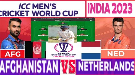 Ned Vs Afg Dream Prediction Afg Vs Ned Dream Team Netherlands Vs