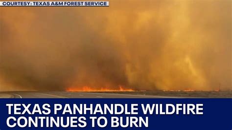 Texas Panhandle Fire Smokehouse Creek Fire Continues To Burn