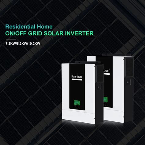 Mppt Hybrid Inverter Single Phase Solar Power Inverter Integrated