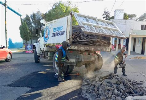 El Programa De Bacheo Contigo Y Con Rumbo Arranca El Tapando