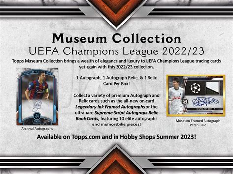 2022 23 Topps Museum Collection UEFA Champions League Soccer Cards