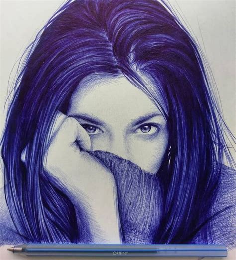 Ballpoint Pen Drawing And Celebrities In 2024 Ballpoint Pen Drawing