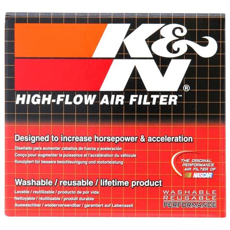 K N Bm Performance Motorcycle Air Filter