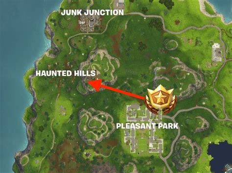 Fortnite Week 5 Secret Battle Star Location Loading Screen Map And Video