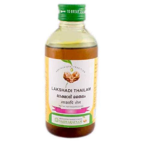 VAIDYARATNAM Lakshadi Kera Thailam 200 Ml Amazon In Beauty