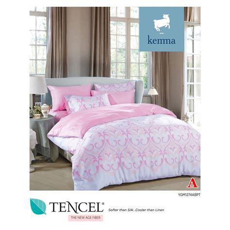 Jual Sprei Tencel Katun Cotton Asli Ukuran King 180x200 Tinggi