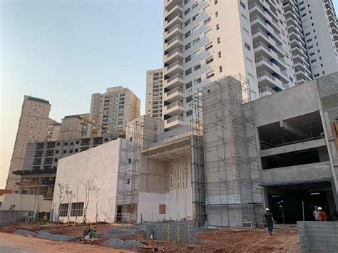 Acqua Park Alphaville Evolução de Obras