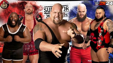 Big Show Vs Mark Henry Vs Braun Strowman Vs Bronson Reed Vs Ryback