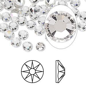 Flat Back Crystal Passions Crystal Clear Foil Back Mm Round