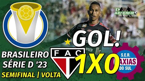 S Rie D Semifinal Volta Ferrovi Rio X Caxias Rs Gol