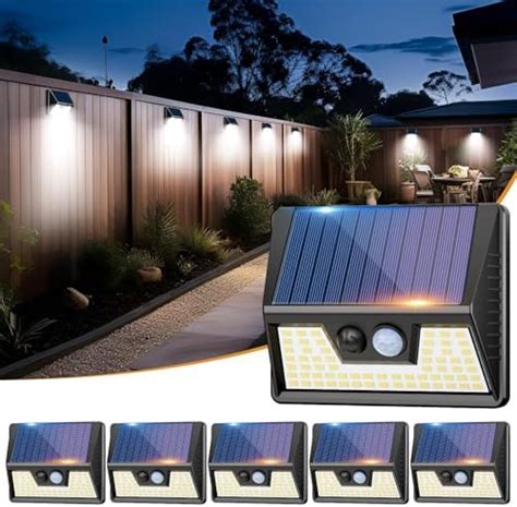 Vighep Solar Lights Outdoor Motion Sensor Led Security Lights Ip