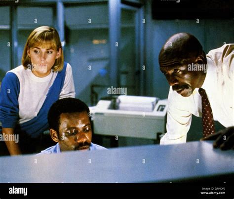 BESS ARMSTRONG, LOUIS GOSSETT JR., JAWS 3-D, 1983 Stock Photo - Alamy