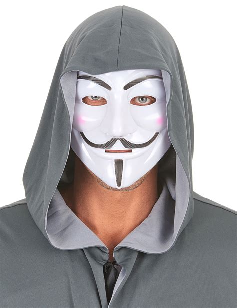 Anonymus Maske Karnevalsmaske Weiss Schwarz G Nstige Faschings Masken