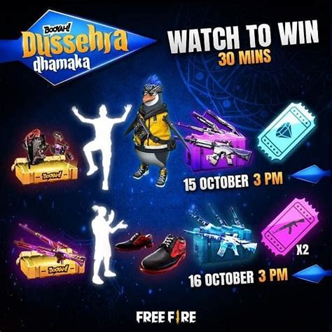 Free Fire On Pc Garena Announces Dussehra Dhamaka A New Festive