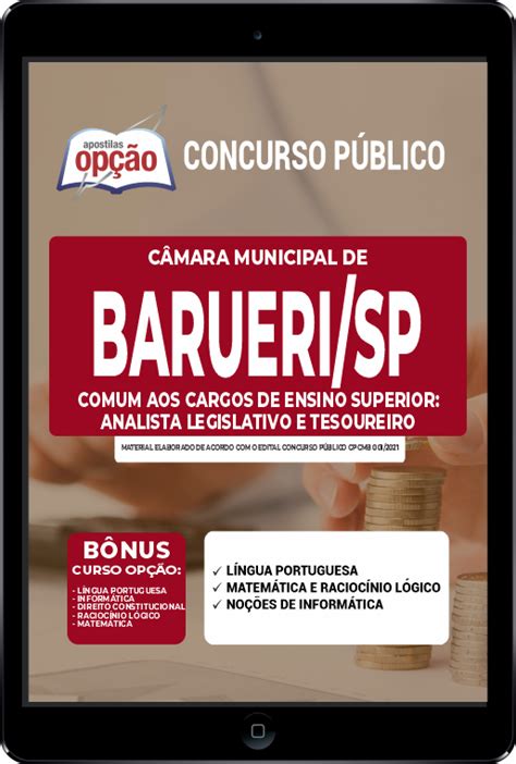 Apostila C Mara De Barueri Sp Em Pdf Comum Aos Cargos De Ensino