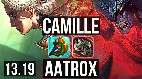 CAMILLE Vs AATROX TOP Rank 5 Camille 1 1M Mastery 5 1 1 TR