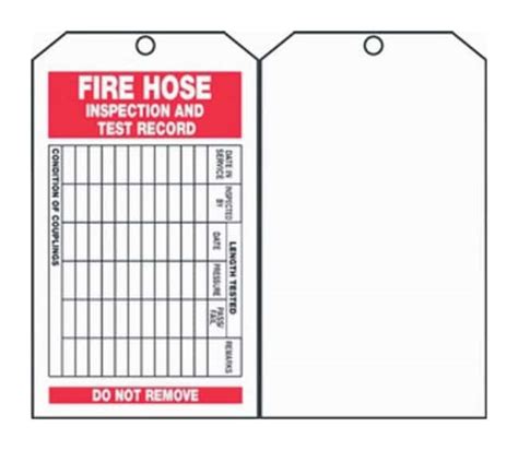 Fire Hose Inspection Checklist Ubicaciondepersonascdmxgobmx