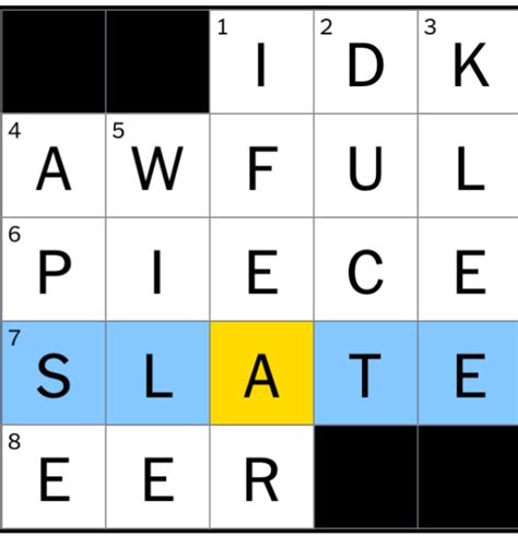 NYT 'Mini' Crossword Creator Has a Message for Slate