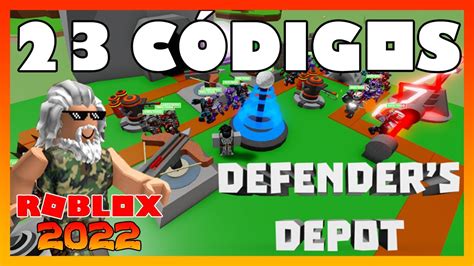 Nuevos códigos 23 CODIGOS activos en DEFENDERS DEPOT Funcionan