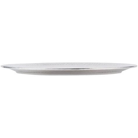 American Metalcraft Hmrst2001 20 Round Hammered Stainless Steel Tray