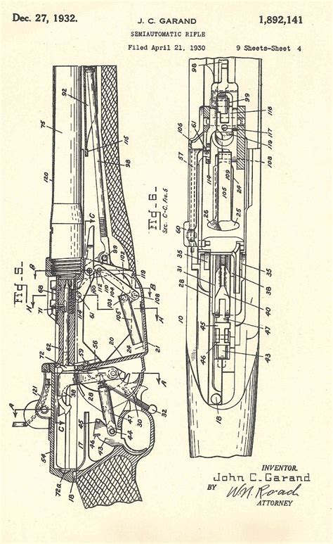 Ping Garand Rifle Patent Turns 90 Guns