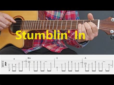 Stumblin In Suzi Quatro Chris Norman Fingerstyle Guitar Tutorial