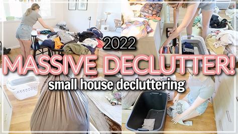 Small House Declutter And Organize With Me 2022 Konmari Declutter