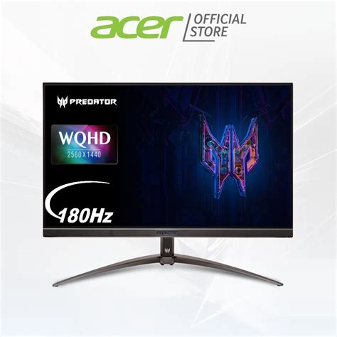 Predator XB273U V3 27 Inch WQHD IPS Gaming Monitor With 180Hz Refresh