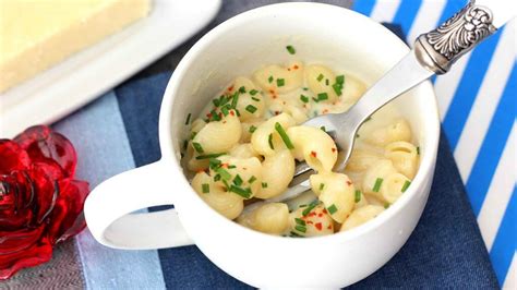 Macarrones Con Queso En Taza Receta Para Microondas