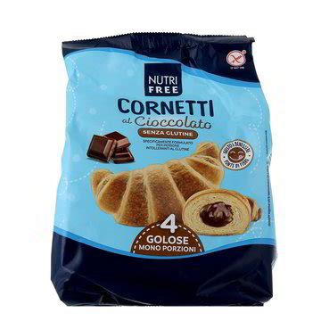 CORNETTI AL CIOCCOLATO X4 NUTRIFREE 240 G In Dettaglio Gros Spesa Online