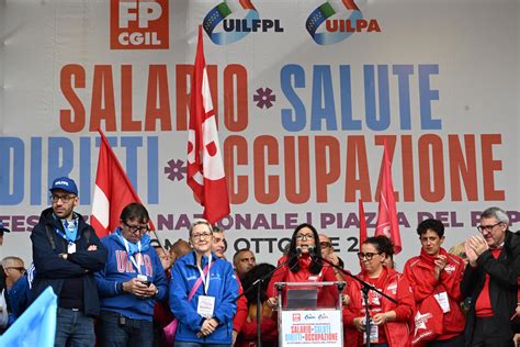 Manifestazione A Roma Oggi Cgil E Uil A Sostegno Della Pubblica