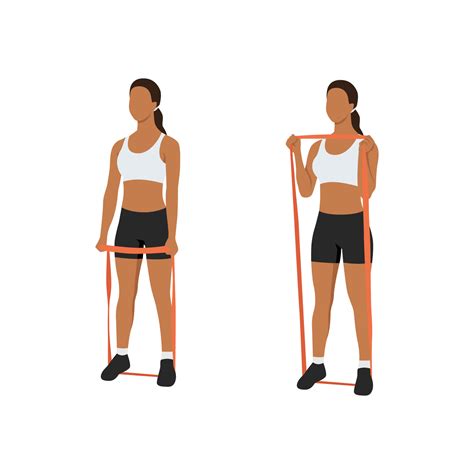 Resistance Band Bicep Curls