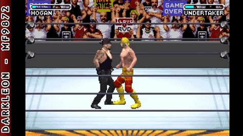 Game Boy Advance Wwe Road To Wrestlemania X Thq Gameplay