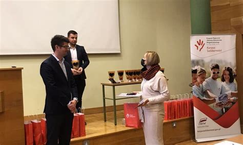 Dr Małgorzata Wenclik laureatka konkursu koordynator wolontariatu