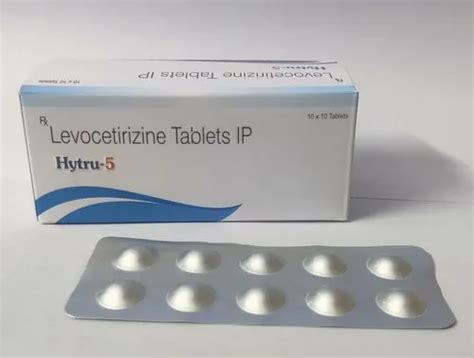 Levocetirizine Dihydrochloride Mg Tablets For Hospital